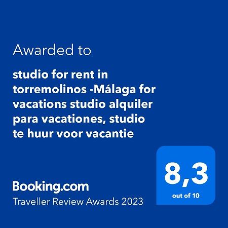 Studio For Rent In Torremolinos -Malaga For Vacations Studio Alquiler Para Vacationes, Studio Te Huur Voor Vacantie Calle Rio Mesa 5 Apartment Ngoại thất bức ảnh